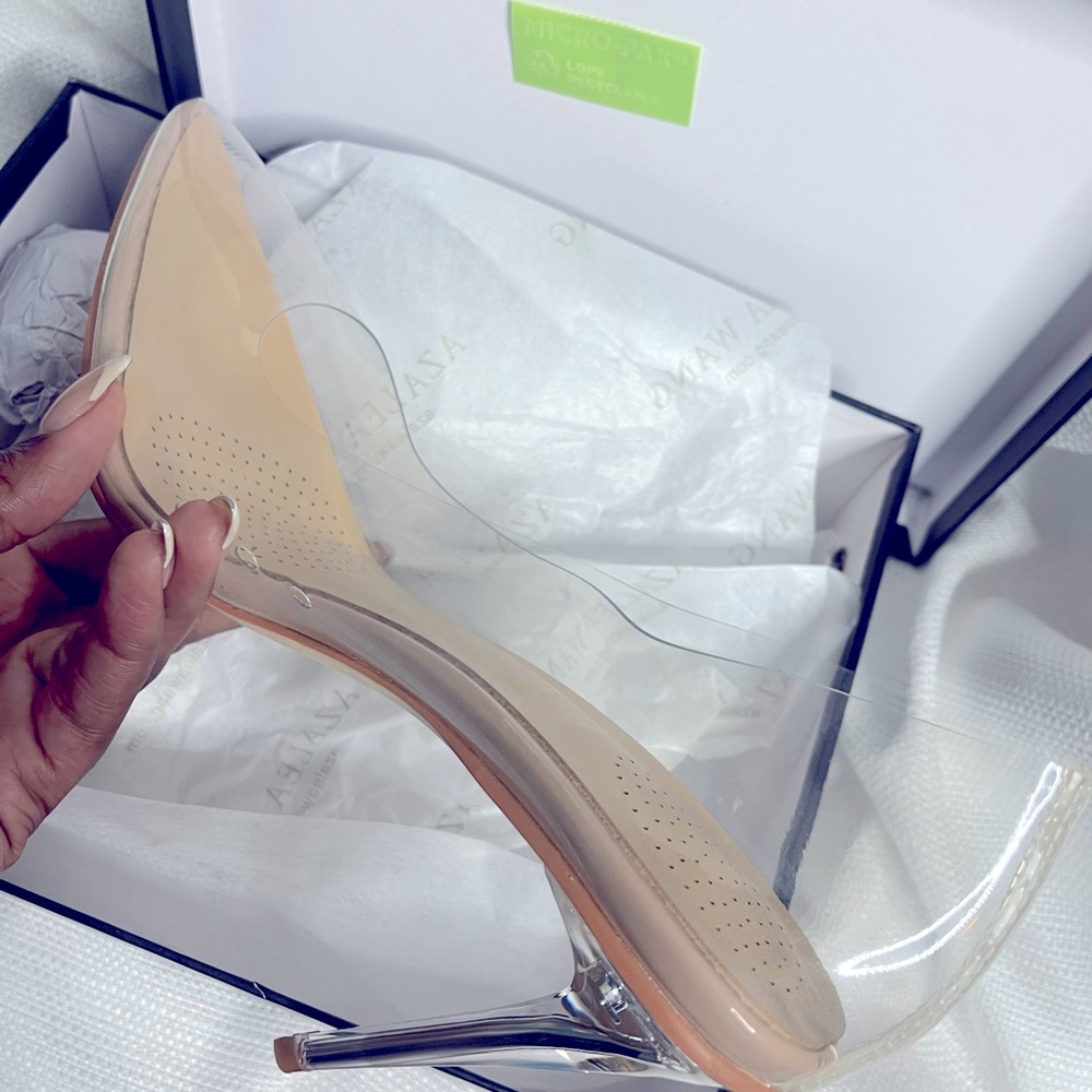 Clear Heels NEW